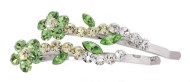 This set of with SWAROVSKI CRYSTAL pins measure approximately 2.5 inches long. O1