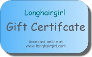 LongHairGirl.com Gift Certificate $25