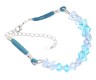 This bracelet with SWAROVSKI crystal is a perfect touch to any casual or business attire and measures 9.0 inches long. 