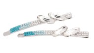 This set SWAROVSKI crystal pins measure approximately 2.4 inches long. O6
