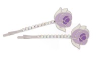 This set SWAROVSKI crystal pins measure approximately 2.5 inches long. O5