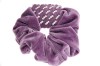 This fabulous ponytail holder is made with soft velvet. They are available in the different colors and make a nice finish to a casual style. T16