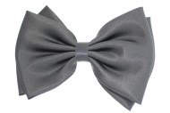 Cloth Barrette is about 4.0 inches wide by 3.25 inches high.  O26