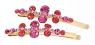 This set SWAROVSKI crystal pins measure approximately 2.25 inches long. O2